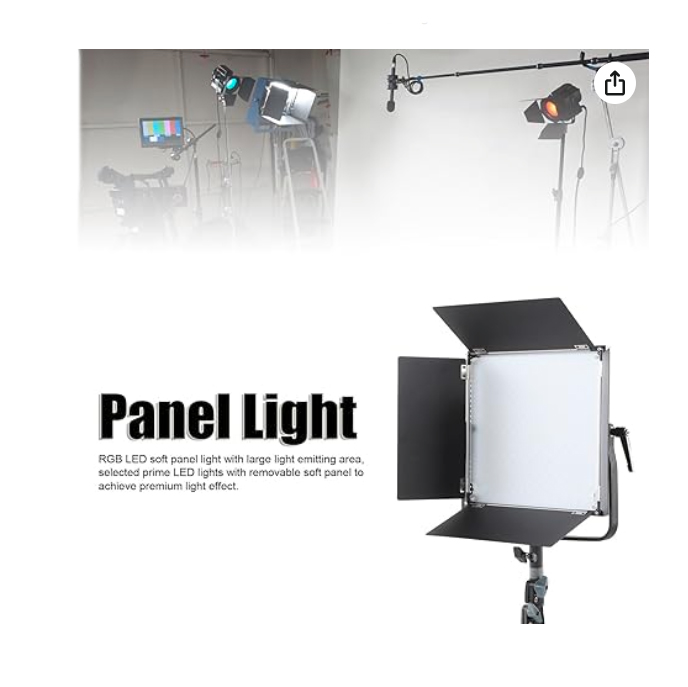 Visico FT-650RX (Power 60W) RGB Panel Light - 2